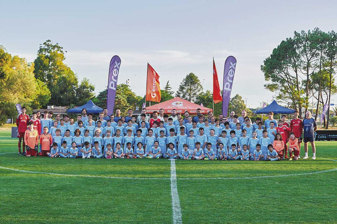 Club Celta de Vigo impulsa fútbol para niños en nuestro país